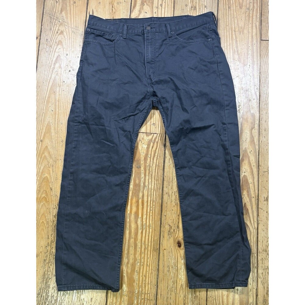 Levi's 505 Men's 38x30 Regular Fit Jeans Gray Denim Pants Casual Straight Leg